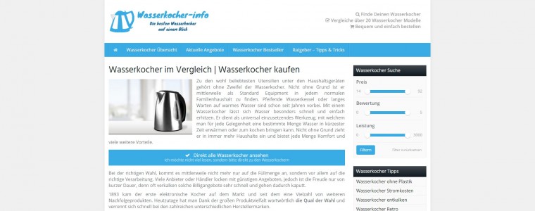 Ratgeberportal www.wasserkocher-info.com