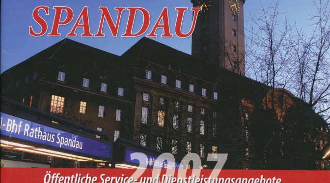 2007 Photodesign für die Broschüre „Zitadellenstadt Spandau“