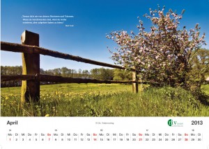 RIV-Kalender 2013 - April